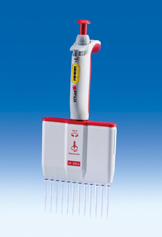 VITLAB® micropipette 8/12